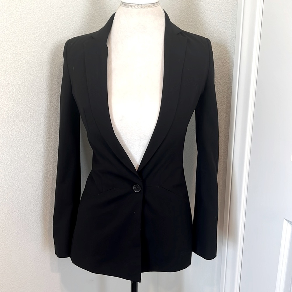 Zara Basic Black Blazer - XS
